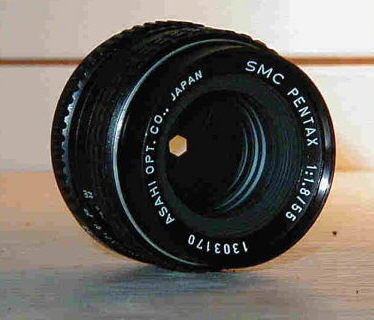 Obiektyw Pentax SMC-M 1,8/55mm